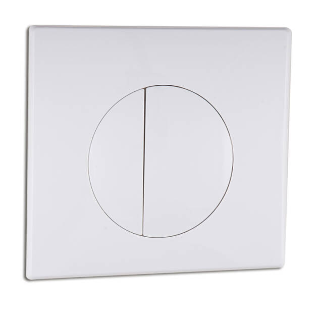 111912 BUTTON PUSH MEDIA WHITE - 009-ΤΕΜ-0026