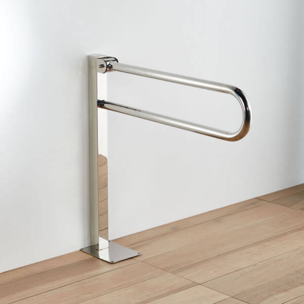 82007  ΑΜΕΑ ΜΠΑΡΑ ΑΝΑΚΛΙΝΟΜΕΝΗ 75cm INOX ΧΡΩΜΕ - Image 2