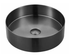 IN 6801-B (BLACK BRUSHED PVD) 40X12 - 004-SUK-0024