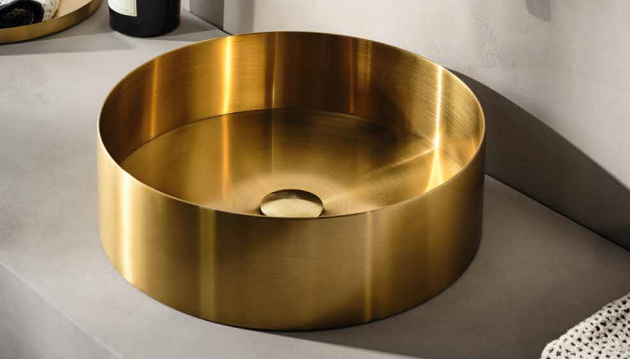 IN 6801-G (GOLD BRUSHED PVD) 40X12 - 004-SUK-0025