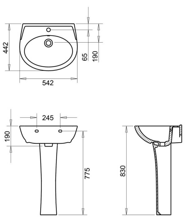 FORM ΝΙΠΤΗΡΑΣ 55x45 cm FOR55 - Image 2