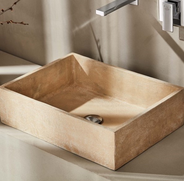 ROC052B  ROCK BEIGE ΝΙΠΤΗΡΑΣ 52x38x14cm - 004-ΤΕΜ-0016