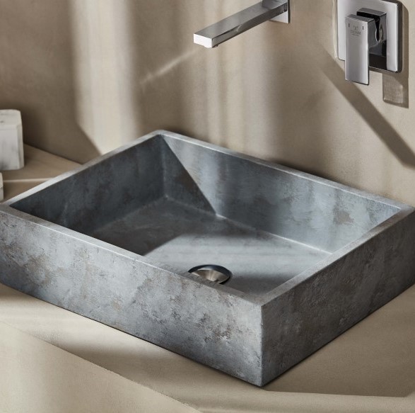 ROC052G  ROCK GREY ΝΙΠΤΗΡΑΣ 52x38x14cm - 004-ΤΕΜ-0015